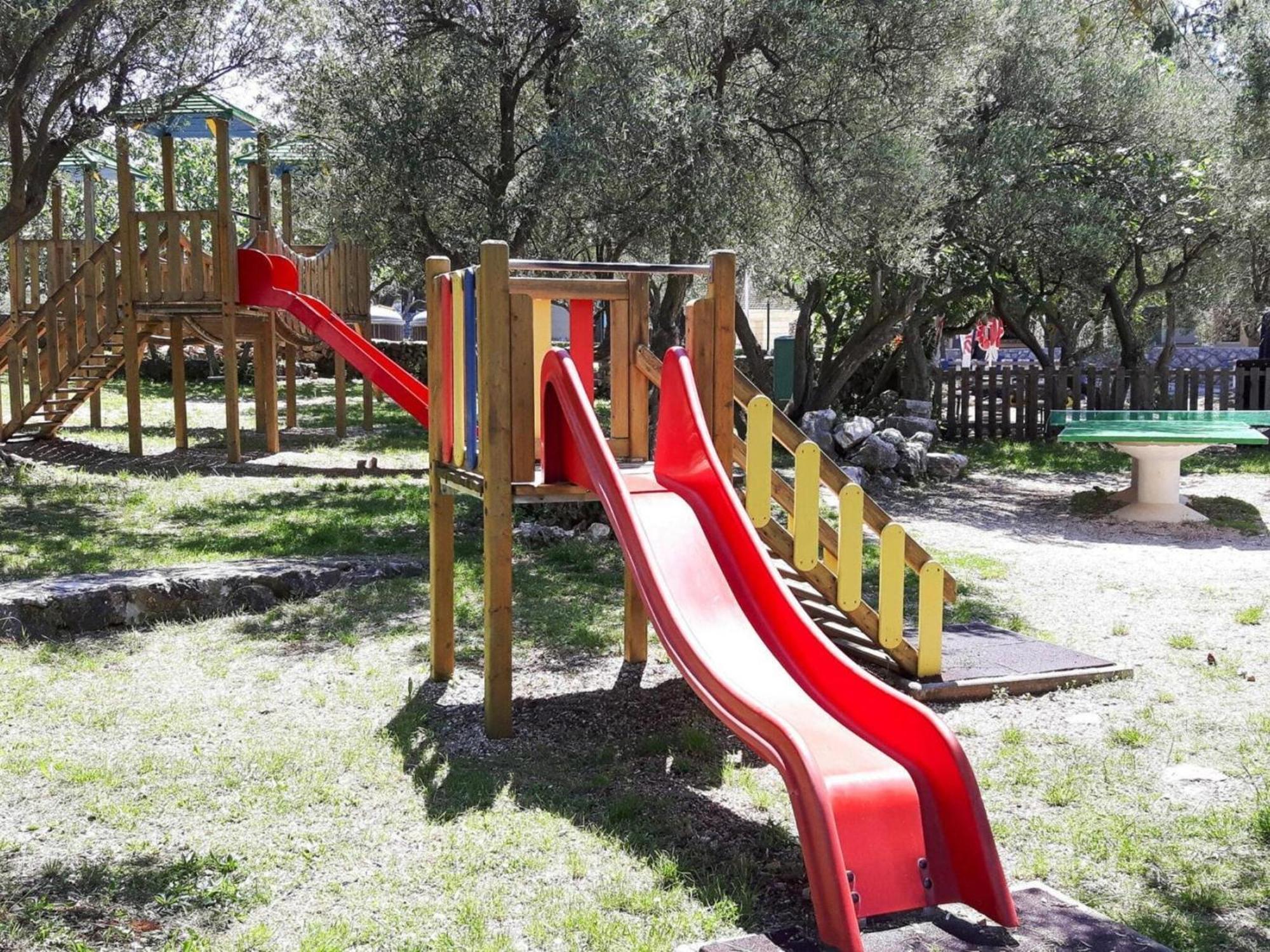 Mobile Homes In Camp Kovacine, Cres, With Long Pebble Beach المظهر الخارجي الصورة