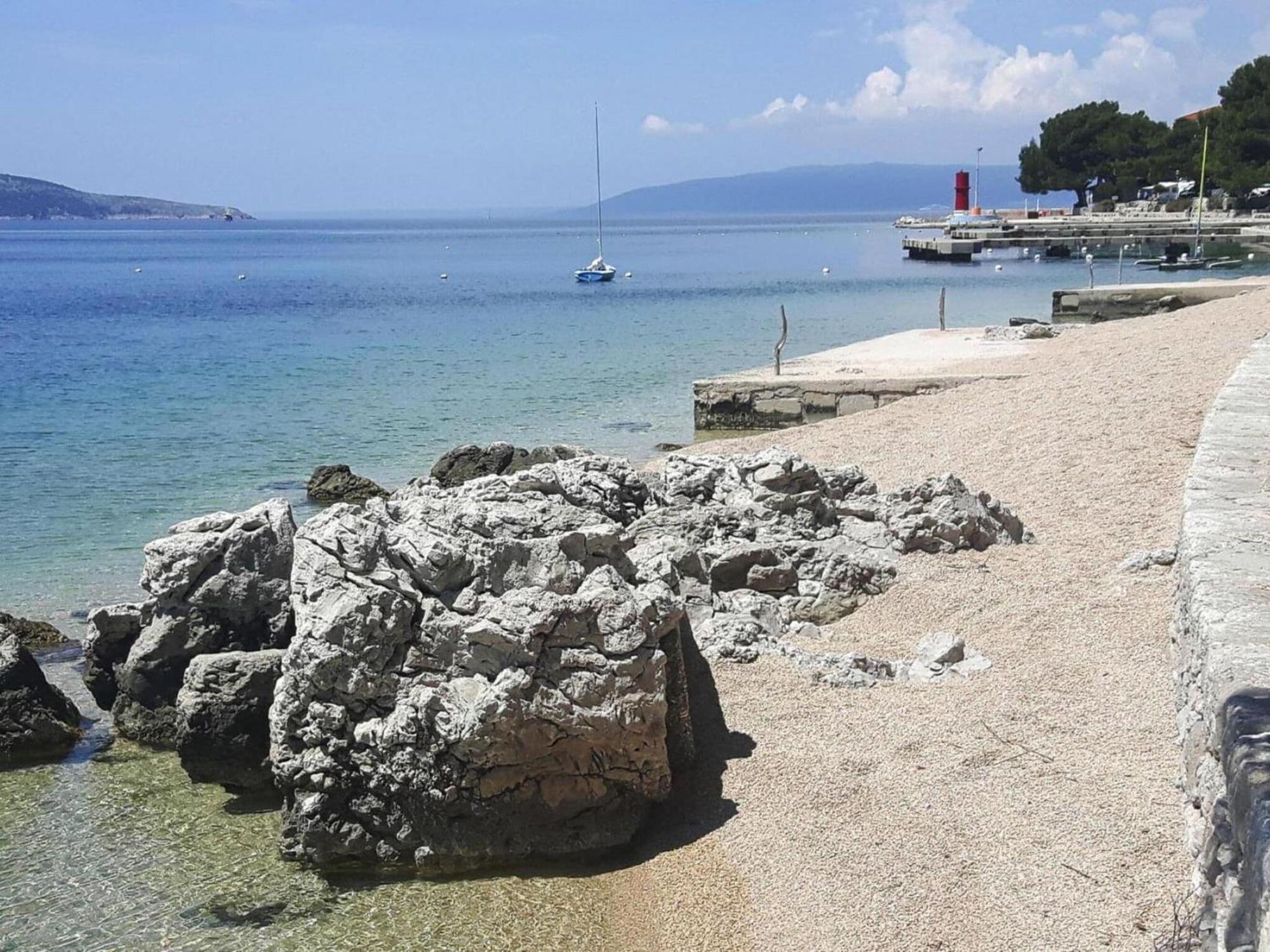 Mobile Homes In Camp Kovacine, Cres, With Long Pebble Beach المظهر الخارجي الصورة