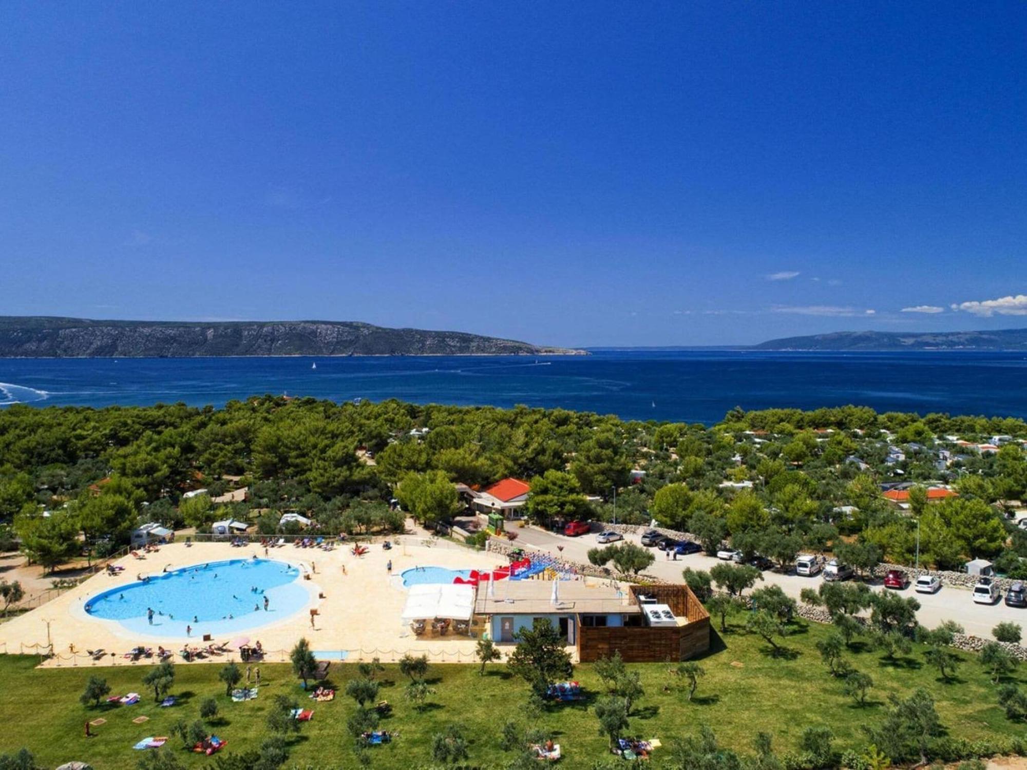 Mobile Homes In Camp Kovacine, Cres, With Long Pebble Beach المظهر الخارجي الصورة